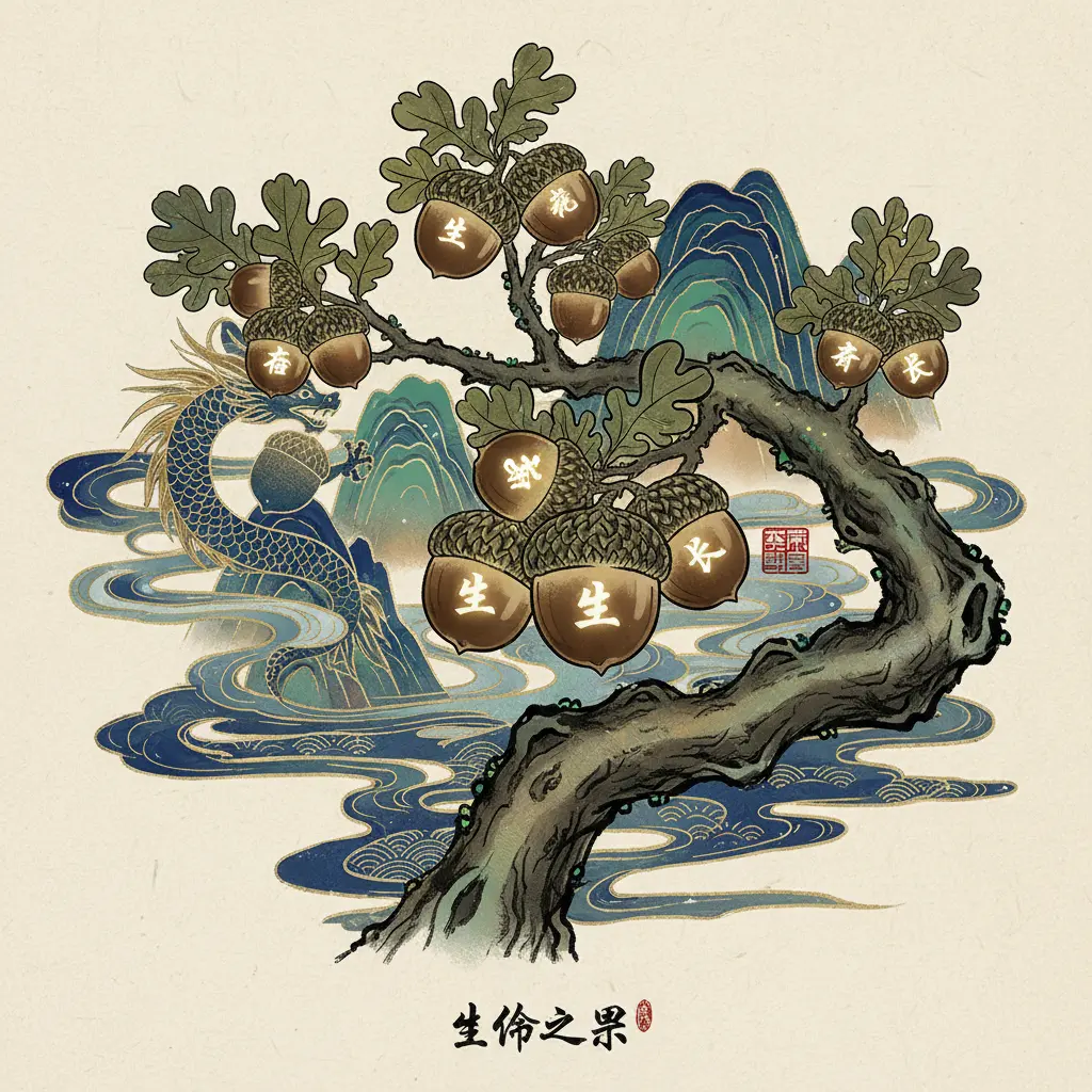 Acorns - Quercus